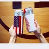 4 Pack 12oz Slim Beer Can Cooler Sleeves, Neoprene Beer Can Cooler Bulk, Collapsible ulators Cooler Cover Fits for White Claw/Spiked Seltzer and More