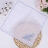 1 шт. Happy Tears впитывающие банданы для свадебной вечеринки 28*28 см белые хлопковые носовые платки полотенце для рук