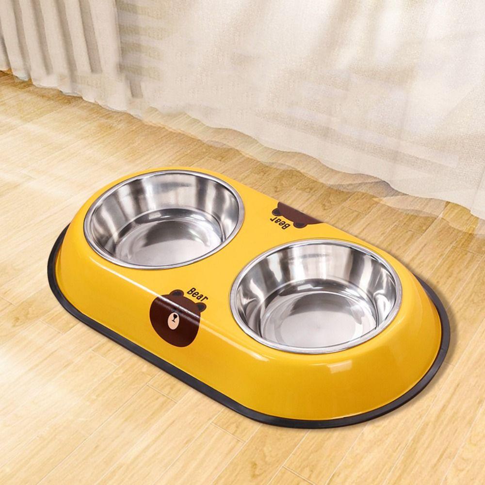 Кормушка для корма для домашних животных из нержавеющей стали, антимуравьиная миска для корма для домашних животных, многофункциональная кормушка для собак, диспенсер для кошек