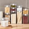 Прозрачная пластиковая банка для хранения продуктов пищевого качества для супов