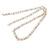 1pcs Single Row Bling Rhinestone Trim 10MM Leaf Shape Crystal Chain Rhinestone Chain Trim  Craft DIY