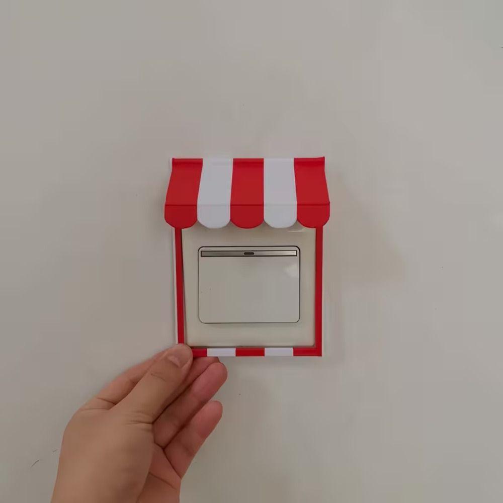 86 Type Switch Decorative Frame 3D Printed Wall Decor Cover Switch Plate Cover Room Decoration