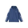 Originals Trefoil 3-Stripes Woven Hooded Sports Jacket Men Jackets Blue GN3469