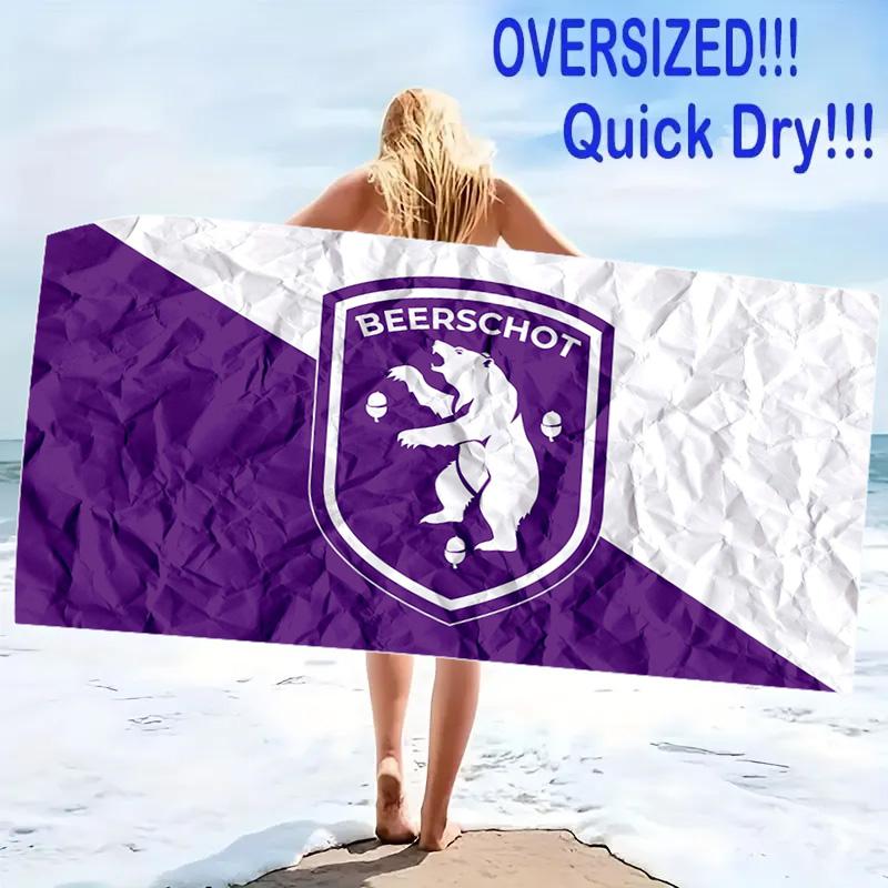 K Beerschot VA Print Beach Towel, Large Soft Quick Dry Towel for Beach Camping Swimming