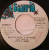 7inch Record LITTLE JOHN - What A Piece A Hotness NONE Black Scorpio 1994 Jamaica Reggae, Ska & Dub Used