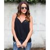 Size Summer Plus Women Blouse V Neck Sleeveless Sexy Tops Casual Shirt Blouse