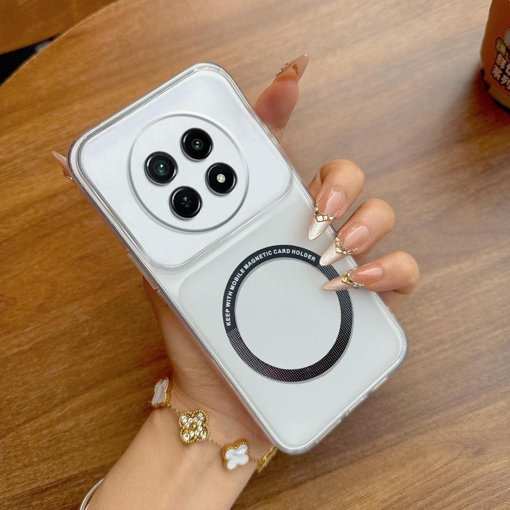 Чехол для realme 13 5G, 13+ 5G, 13 Pro 5G, 13 Pro+ 5G, 12x 5G, 12 5G, Narzo 70x 5G Беспроводная зарядка Магнитное кольцо Противоударный Матовый чехол