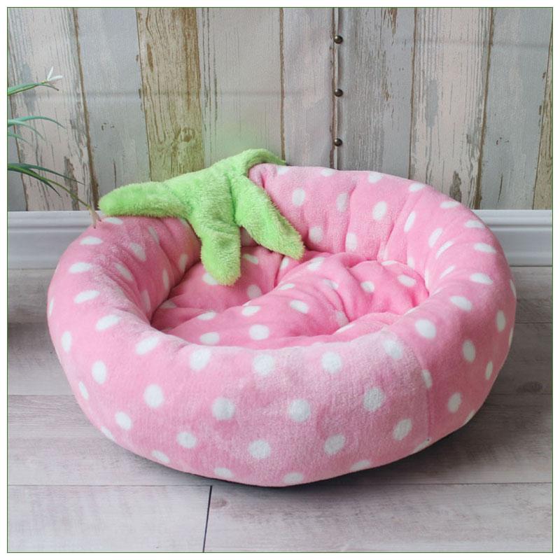 Питомник для домашних животных, мягкий круглый шезлонг для домашних животных для маленьких и средних собак, спальная подушка, теплое кошачье гнездо, корзина для щенка, плюшевый диван для чихуахуа