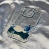 Мягкий чехол для телефона с рисунком Черепаха Звезда Волна Рамка для iPhone 17 17e 16 16e 15 14 13 12 11 Pro Max X XR 7 8 Plus Ударопрочный чехол Fundas
