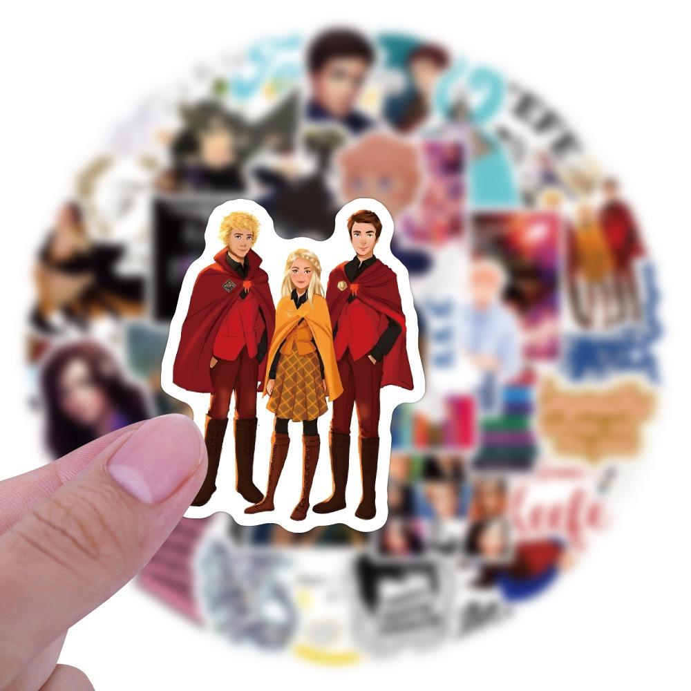 55 шт. Наклейки с граффити «Хранитель забытых городов» для чемодана, стакана для воды, канцелярских принадлежностей, ноутбука, холодильника. Декор. Наклейки для DIY