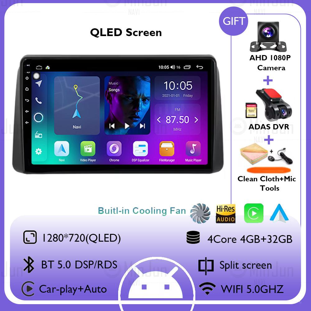 Для Chrysler 2011 - 2015 Grand Voyager 5 Car Radio Android 14 Мультимедиа Беспроводной Carplay Авто Стерео QLED Сенсорный Экран