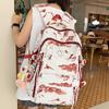 Children's Schoolbags Elementary School Students  Girls Junior High School Students  College Students Printed Backpacks