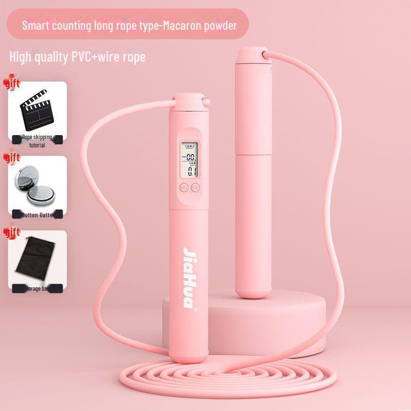 Регулируемая скакалка с утяжелителем для фитнес-тренировок при подготовке к экзаменам в старшей школе