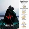 1pc Wednesday Series Blanket, Soft Throw for Room Decor, Perfect Gift Idea for Family and Friend, Living Room, Travel, Camping, Car Blankets, Beach, O