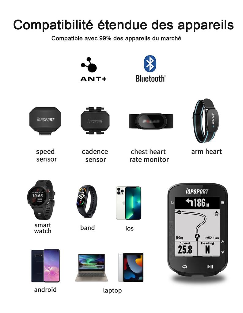 GPS-велокомпьютер iGPSPORT BSC200