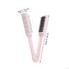 Hair Straightening Comb Double Brush Comb,Portable,Hair Straightener Tool,Hairdressing