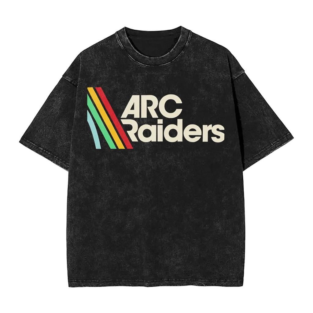 Новая игра Arc Raiders Игровые периферийные устройства Футболки с графическим принтом Унисекс Женские Ретро Стирка Хлопок Футболки Свободные Оверсайз Унисекс Модные Топы