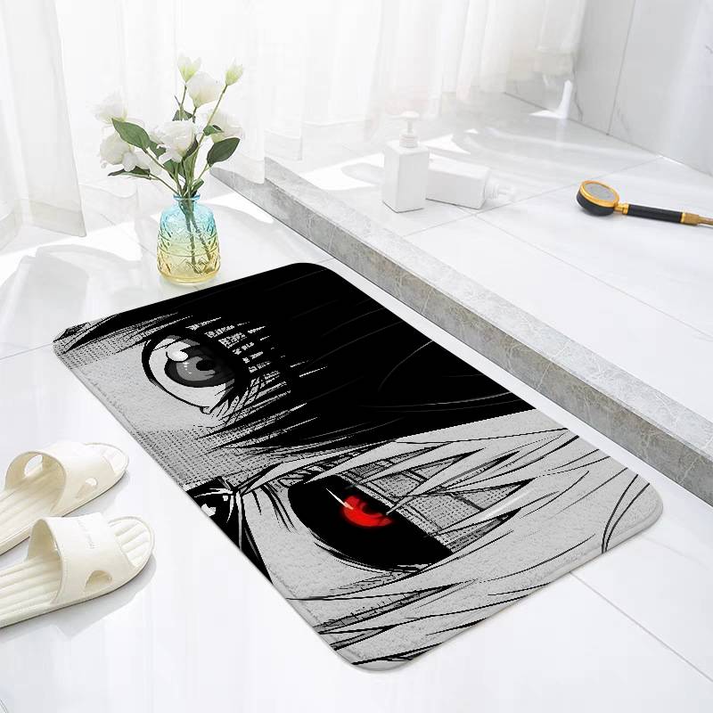 Коврик для гостиной с изображением Tokyo Ghoul и Кэна Канэки, подушки, современный мягкий пушистый домашний ковер, ковер для детской спальни, игровой ковер