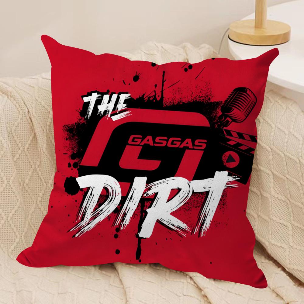 Motorcycles GgasGAS Cushion Cover Pillowcase Ultra Soft Skin Friendly Fabric Cloud Like Comfort Concealed Zipper