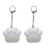 Night Light Rechargeable Heart Cat Paw Cloud Shaped Bag Light with Touch Control Auto-Sensing Instant Illumination