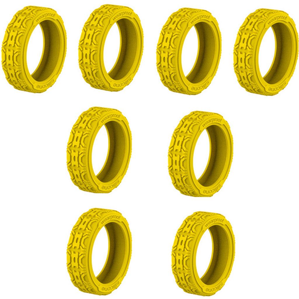 4/8 шт. Портативные Защитите колеса вашего багажа гибкими силиконовыми чехлами для чемоданов