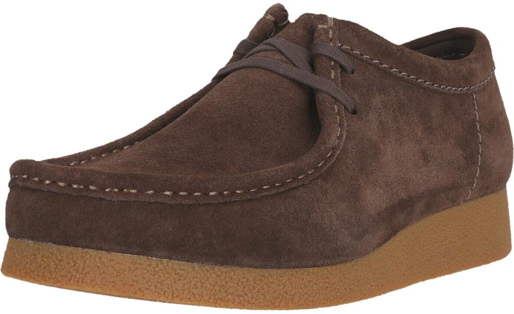 Clarks WallabeeEVO Boots In Dark Brown Suede