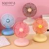 Портативный USB Мини Настольный Вентилятор для Дома или Общежития - Большой Воздушный Поток