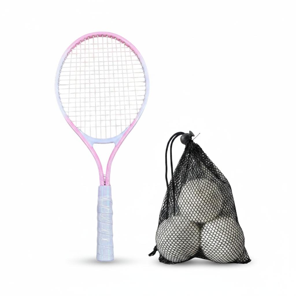 Теннисная ракетка Высокопрочные нейлоновые струны Парк Рекреационный Сад Наружная игра Многоповерхностная
