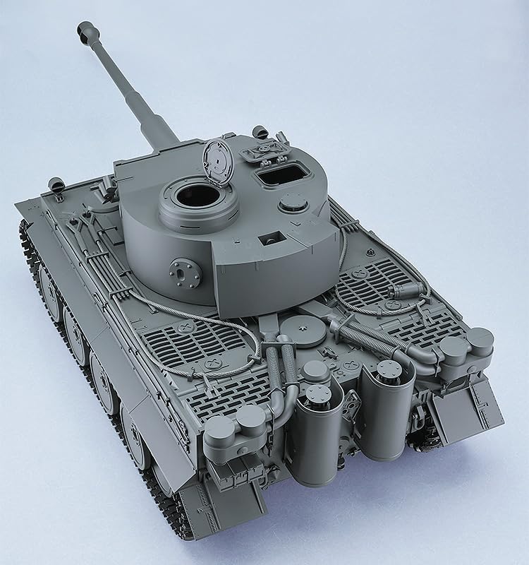 Масштабная сборная пластиковая модель PLAMAX Tiger I 1/12