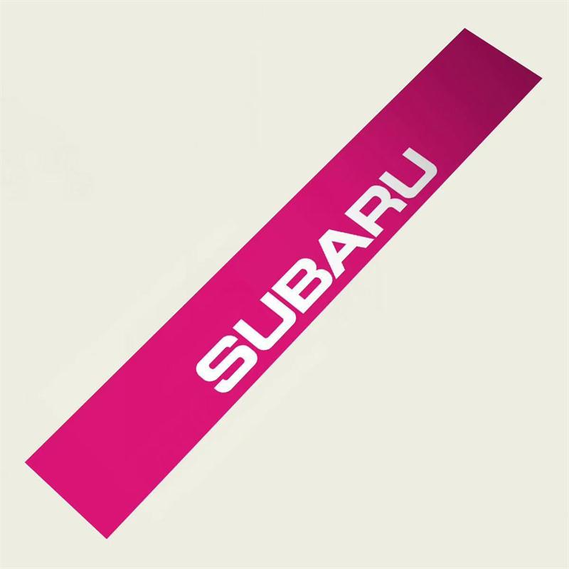 Subaru Leopard Front End Car Stickers STI Modified Windshield Car Stickers vys3
