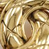 CHANEL COCO Mark Brooch Matelasse vintage Plated Gold 17.7g Women Used