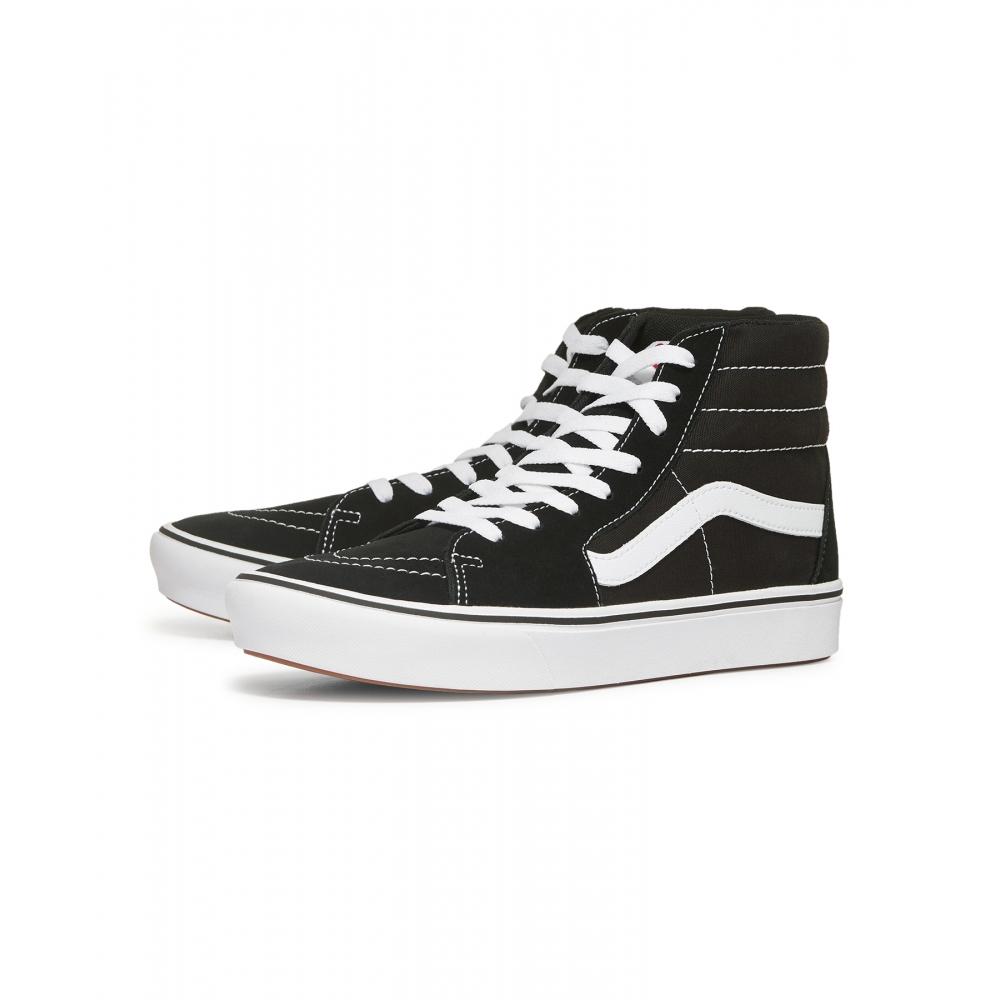 Vans Comfycush Sk8 Hi Classic Black True белый