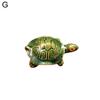 Черепаха Орнамент Мини Фэн Шуй Деньги Фигурка Черепахи Керамическая Статуя Черепахи для Бонсай Аквариум Украшения