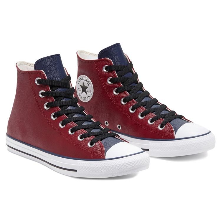 Converse Кеды Chuck Taylor All Star High 'Сезонный Colorblock - Team Red Obsidian' Мужские 168539C
