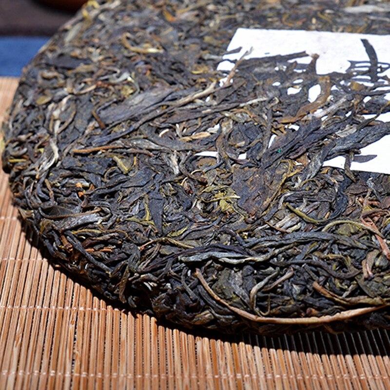 Сырой чай пуэр 2014 года, гора Цзинмай, древнее дерево, весенний чай Шэн пуэр, 357 г