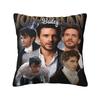 Jonathan Bailey Pillow Cover Square Pillow Case Cushion Cover Funny Custom DIY Pillowcases For Living Room Chair