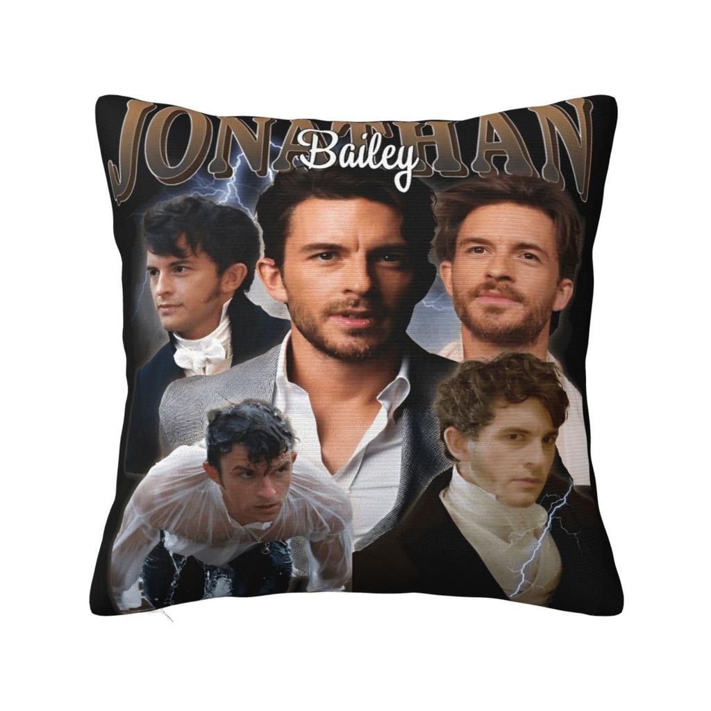 Jonathan Bailey Pillow Cover Square Pillow Case Cushion Cover Funny Custom DIY Pillowcases For Living Room Chair