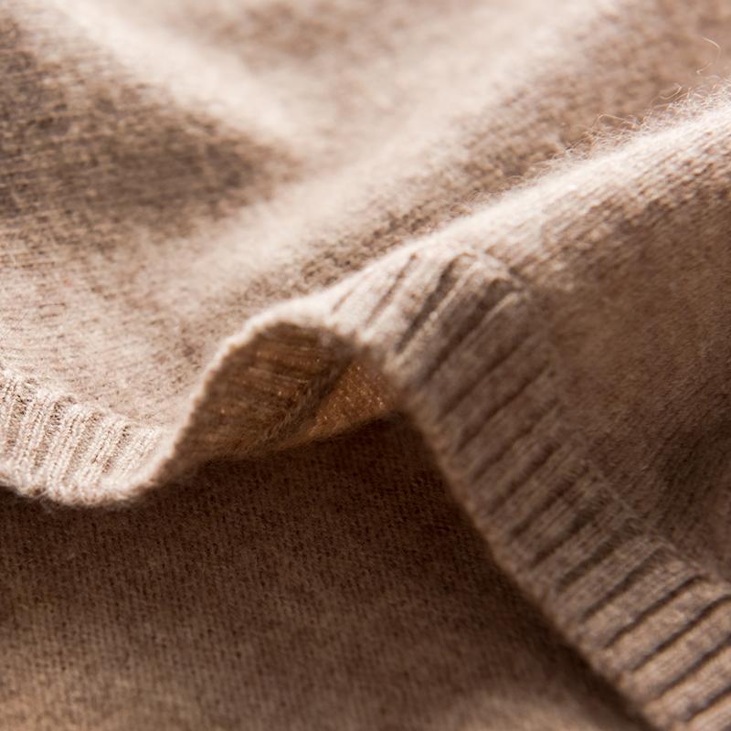 Женский кашемировый свитер Qinghe кашемир 100% кашемир, женский осенне-зимний кашемировый свитер, мягкий и теплый