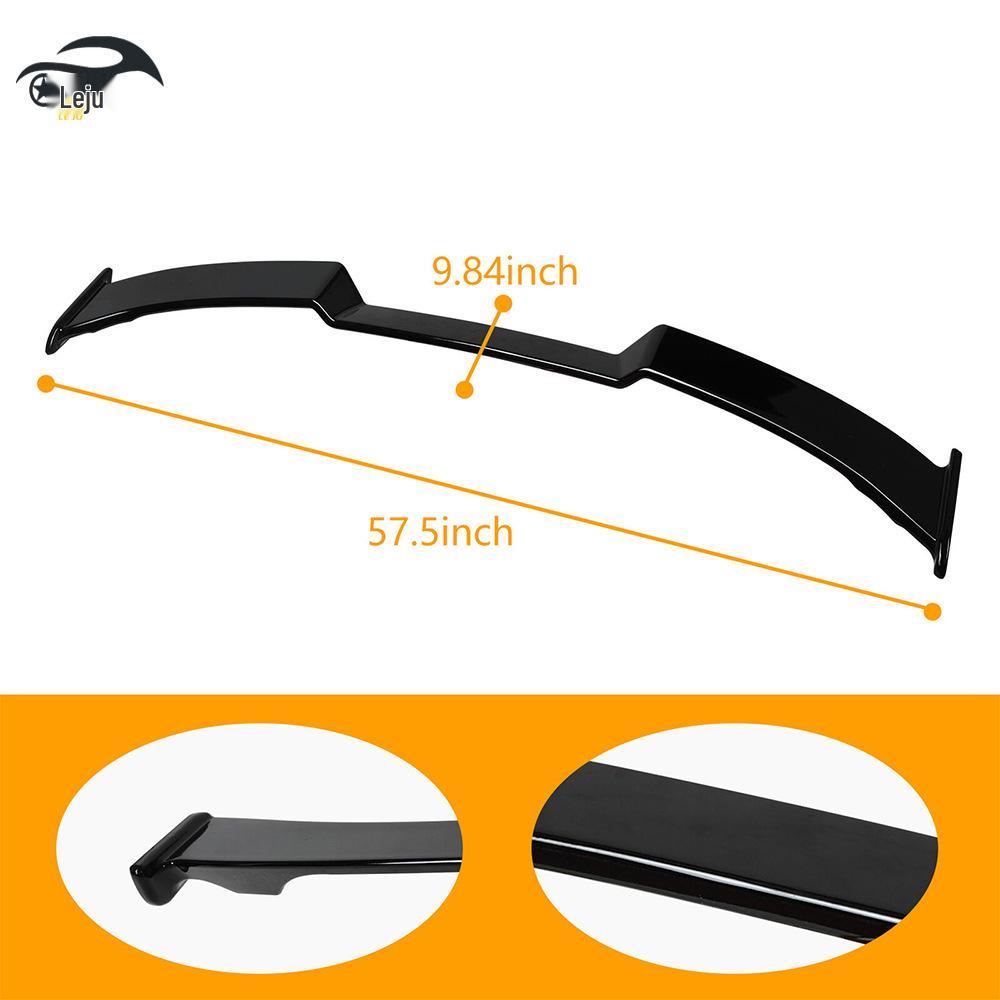 Глянцевый Черный Задний Спойлер и Обвес для Ford Mach-E 2021-2023