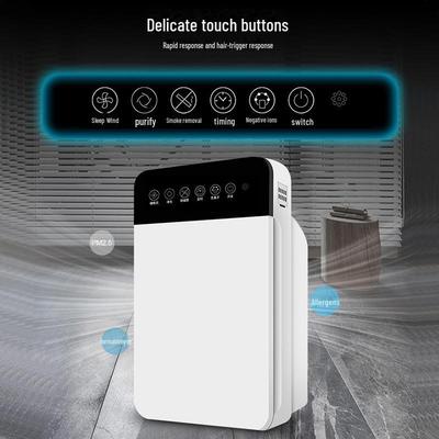 Умный очиститель воздуха для помещений с технологией отрицательных ионов для удаления дыма и PM2.5