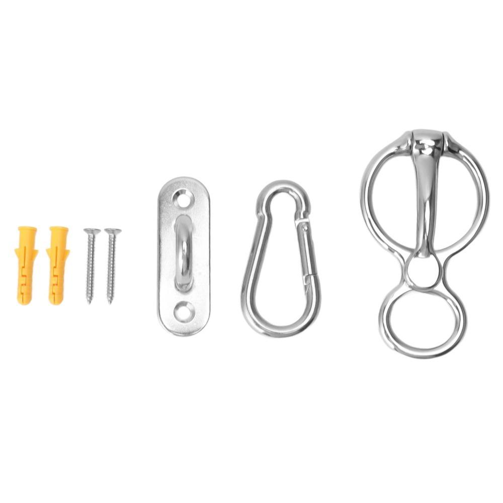 7Pcs Set Eye Bolts Horse Training Equipment Half Round Ring Horse Tie Ring Part Pulling Back