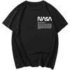 Магазин Generic Essentials Греческая футболка NASA Винтажная с коротким рукавом (С, Черный) Хипстерский Модный, Маленький