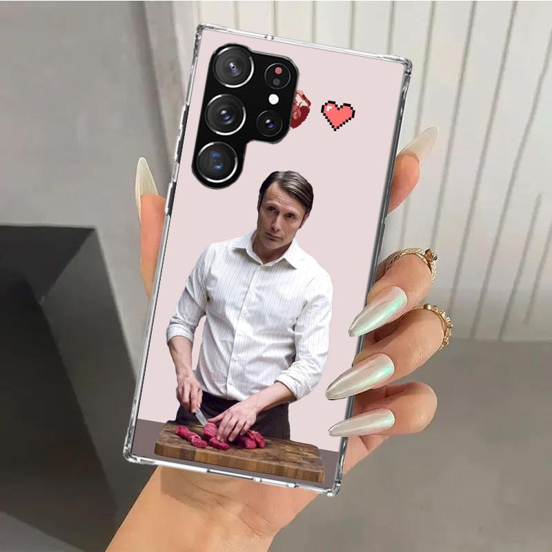 Чехол для телефона с изображением Ганнибала для Samsung Galaxy S26 S24 S23 Ultra S25 Edge S22 S21 Plus S20 FE + Мягкий чехол с принтом Funda Galaxy S25