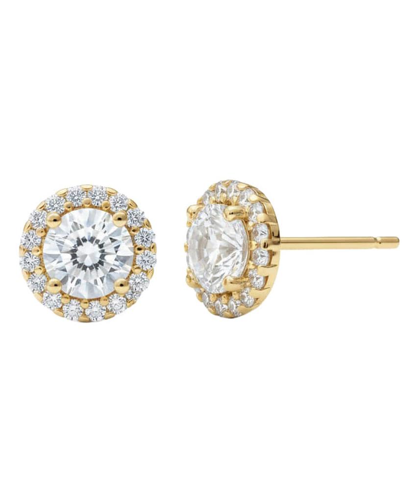 Серебряные серьги Alleun 925 пробы, круглые, крупные, серебристые