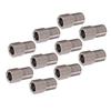 10pcs Stainless Steel Hydraulic Brake Hose Compression Nut  for Disc Brake Assembly