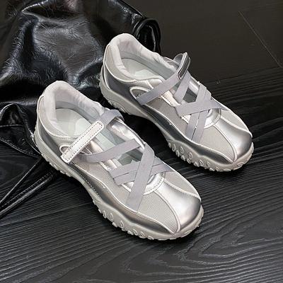 Спортивные туфли Мэри Джейн лето новые спортивные дышащие сетчатые повседневные универсальные женские туфли