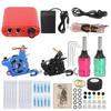 Complete Tattoo Kit 10 Wrap Shader 8 Wrap Liner Coil Machine Kit for Tattoo Artists Beginners