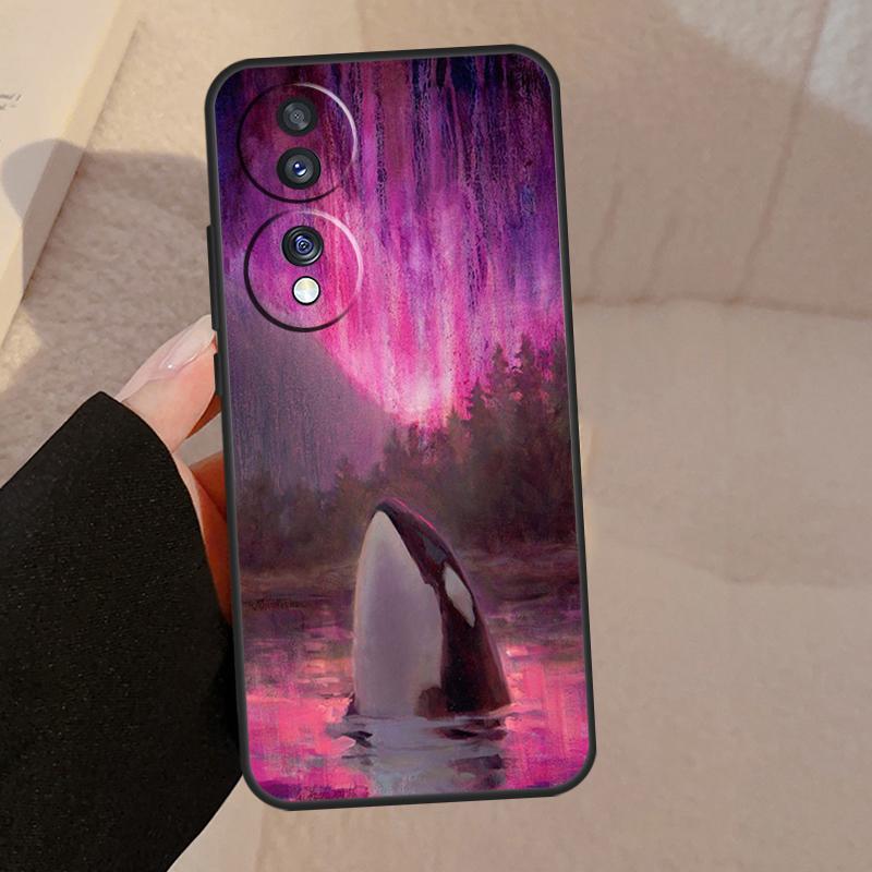 Косатка Орка Для Honor Magic 7 Pro 5 6 V5 Чехол Для Honor 200 400 50 70 90 Lite X8a X8b X9a X9b X9c Обложка