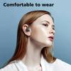 Bluetooth 5,2 гарнитура с длительным режимом ожидания, беспроводные бизнес-наушники, спортивные Bluetooth-наушники, Hi-Fi мини-наушники с крючком и микрофоном