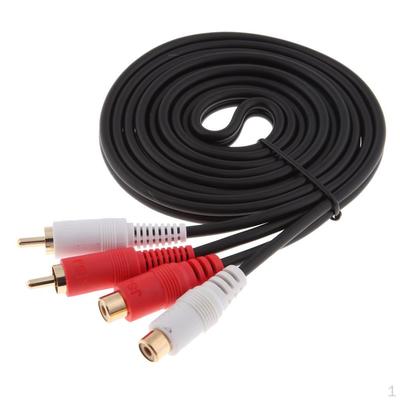 RCA стерео кабель 2 X Мужской к Женский аудио для